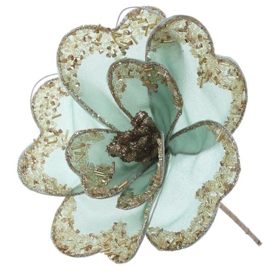 Цветок искусственный &quot;Магнолия&quot;, L18 W18 H40 см