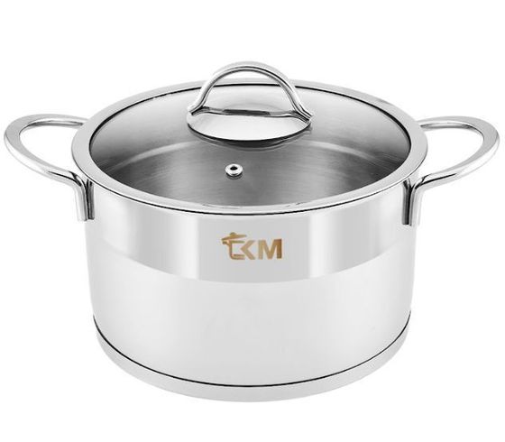 Кастрюля KM Metal Chef KM 1233 3,7л стек.кр серебристый