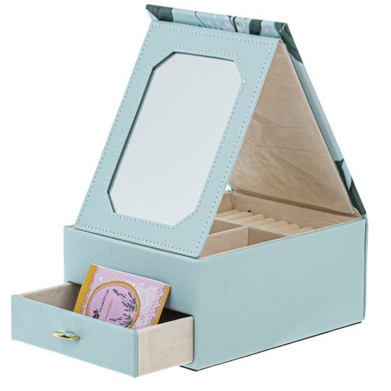 Шкатулка для украшений, Д14 Ш18 В8,5 см