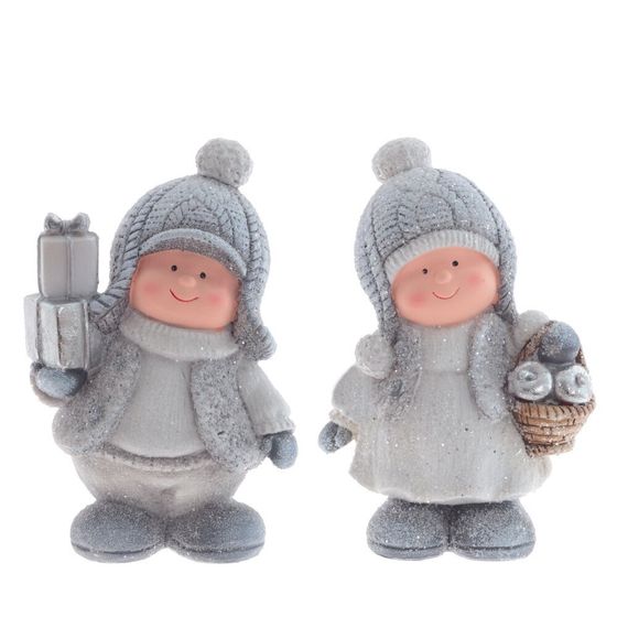 Фигурка декоративная &quot;Ребенок&quot;, L12 W7 H18 см, 2в.