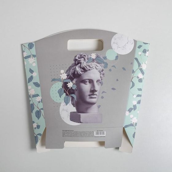 !09 Пакет подарочный (набор 2 штуки) Great, 23 × 22 × 6 см.