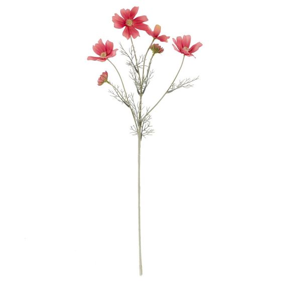 Цветок искусственный "Космея", L18 W16 H60 см