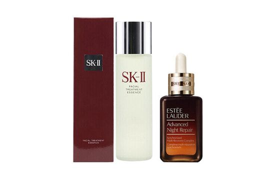 SK-II Fairy Water Small Brown Bottles Skincare Sets Stabilizing Hydrating Moisturizing Refreshing Repairing 230ml+50ml