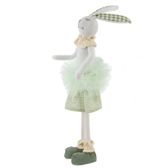 Игрушка набивная &quot;Заяц/Зайка&quot;, L13 W9 H53 см, 2в.