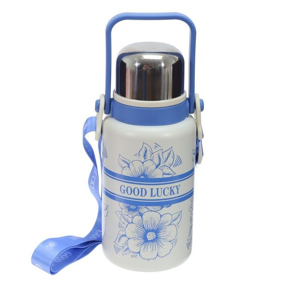 Термос, 800 мл, L9 W9 H22 см, дизайн микс