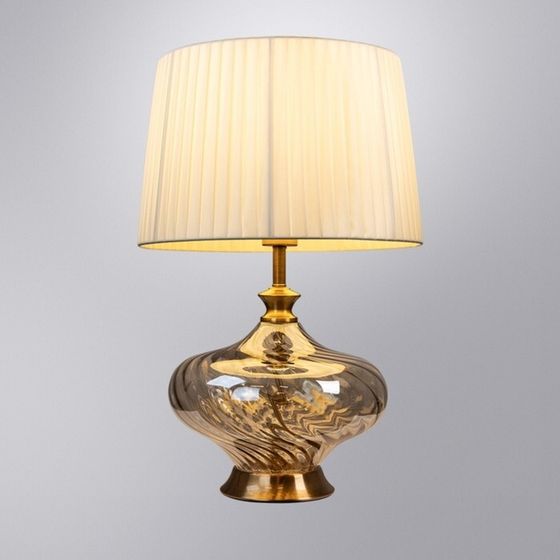 Декоративная настольная лампа Arte Lamp Nekkar A5044LT-1PB, E27, 60 Вт, 35х35х52 см, медный