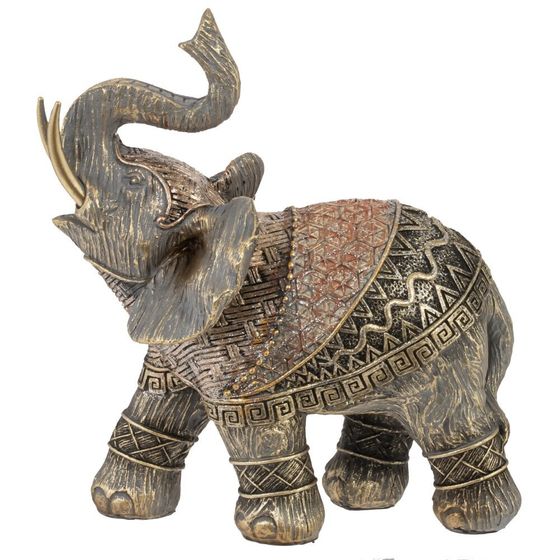 Фигурка декоративная &quot;Слон&quot;, L16 W7 H15 см, 2в.