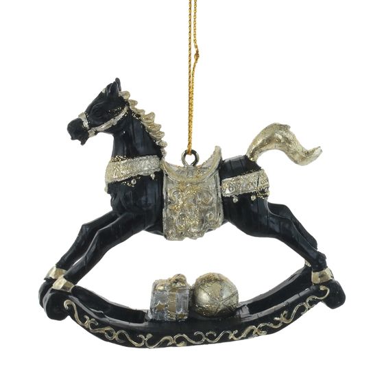 Украшение новогоднее &quot;Лошадка-качалка&quot;, L8,5 W2 H7 см, 2в.