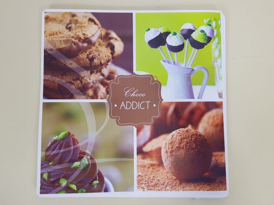 !09 Подстановочная салфетка, набор 4 штуки, &quot;Addict&quot; размер 35 х 35 см.