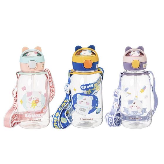 Бутылка, 750 мл, L9 W9 H21 см, дизайн микс