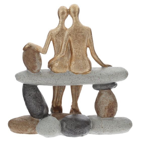 Фигурка декоративная "Влюбленная пара", L17,5 W8 H18 см