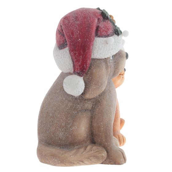 Фигурка декоративная с подсветкой &quot;Собачки&quot;(3хААА, н/п), L39 W23 H38.5 см