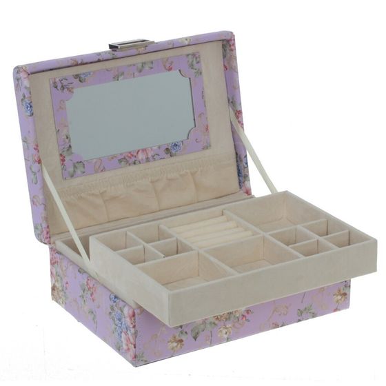 Шкатулка для украшений, L22 W17 H8 см