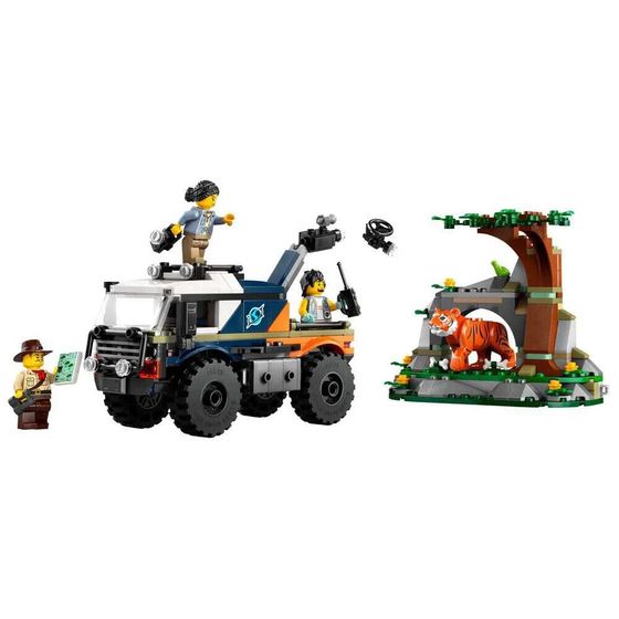 LEGO Jungle Explorers: игра по строительству внедорожных грузовиков