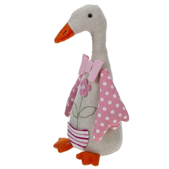 Игрушка набивная &quot;Гусыня&quot;, L15 W10 H25 см