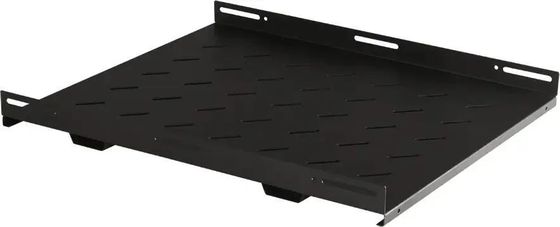 Полка стационарная Lanmaster TWT-CBB-S4-6/100 1U нагр.:100кг. 19&quot; 350мм черный (упак.:1шт)