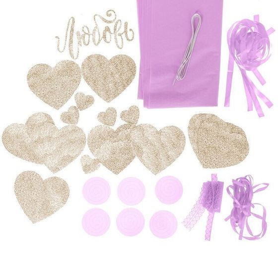 !09 Набор для декора свадьбы «Наша свадьба», 21 х 29,7 см