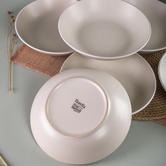 Тарелка суповая SCANDY MILK 20.5см