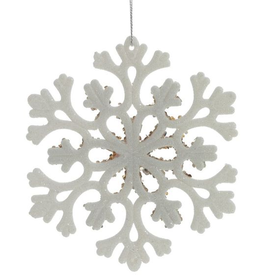 Украшение новогоднее &quot;Снежинка&quot;, L15 W0,4 H15 см