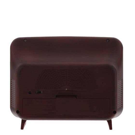 Изделие декоративное "Телевизор" (подсвет,вьюга,музыка, LR14х3 н/п +USB 100 см), L21 W12 H17 см