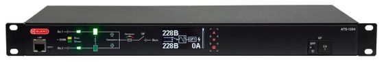 АВР Elemy ATS-1204/16 1U 19&quot; ввод:2xС20 выход:1xC19-9xС1316A черный