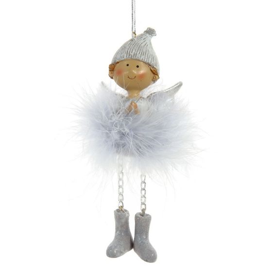 Украшение новогоднее &quot;Ангелочек&quot;, L6 W6 H13 см, 2в.