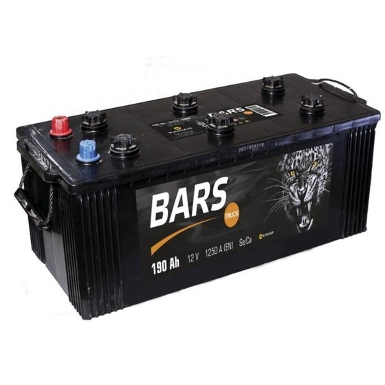 Аккумуляторная батарея BARS 190 Ач 6СТ-190.3 L (конус), обратная полярность