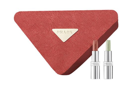 PRADA Limited Two-Tone Box Makeup Sets Easy-to-Blend Natural Complexion 2 Pcs Pack