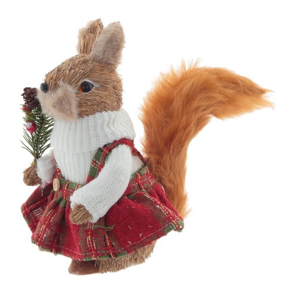 Изделие декоративное &quot;Белочка&quot;, L17 W12 H21 см