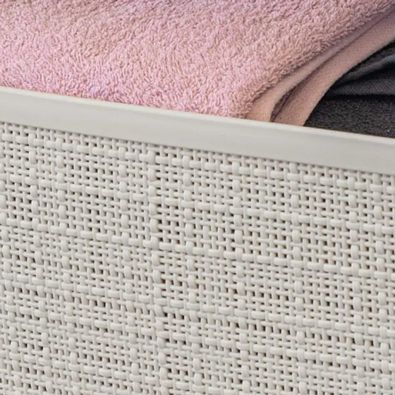 Корзина JUTE M 12л кремовый