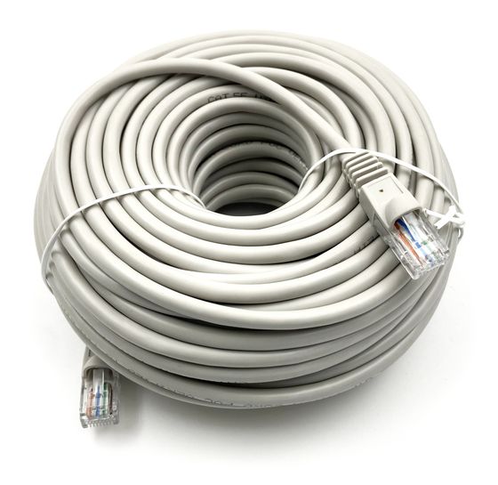 Патч-корд Buro UTP 4 пары cat5E CCA molded 25м серый RJ-45 (m)-RJ-45 (m) (UTP-5E-25M-G)