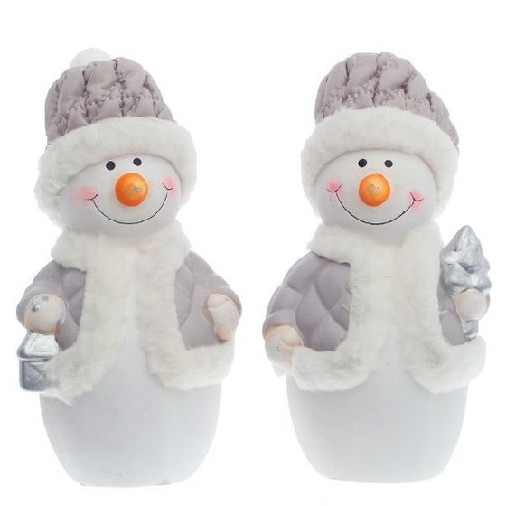 Фигурка декоративная &quot; Снеговик&quot;, L7,5 W6 H12 см, 6в.