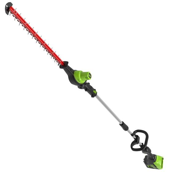 Кусторез аккумуляторный штанговый GreenWorks GD60PHT61 60V 51см без АКБ и ЗУ (2301107)