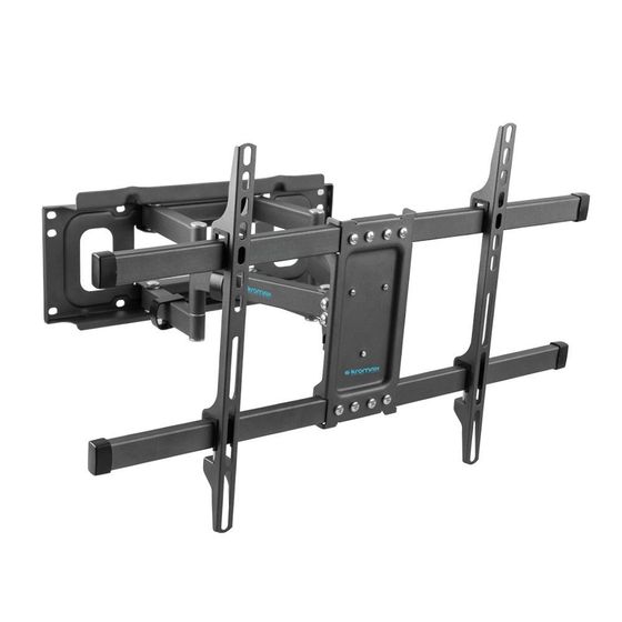 Кронштейн для телевизора Kromax CORBEL-8 титан 32&quot;-75&quot; макс.55кг настенный поворот и наклон (90592)