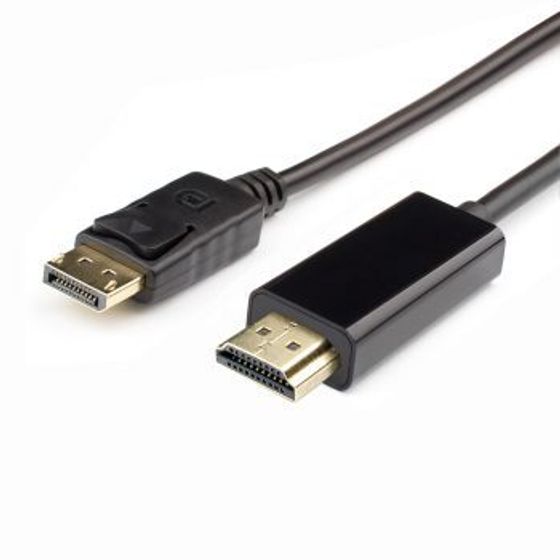 Кабель Atcom AT6001 DisplayPort (M) - HDMI (M) 2м черный