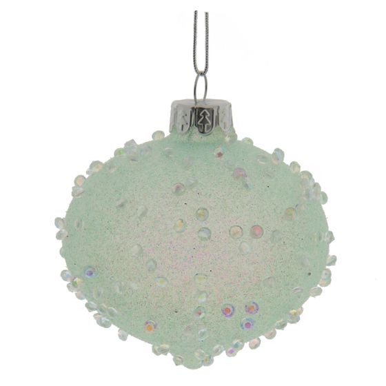 Украшение новогоднее "Шар", D 8 см, L8 W8 H9 см