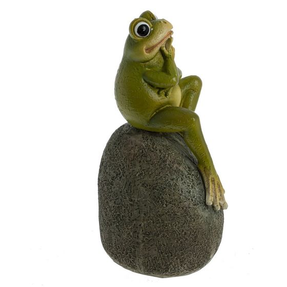 Фигурка декоративная &quot;Лягушка&quot;, Д8 Ш6 В15 см