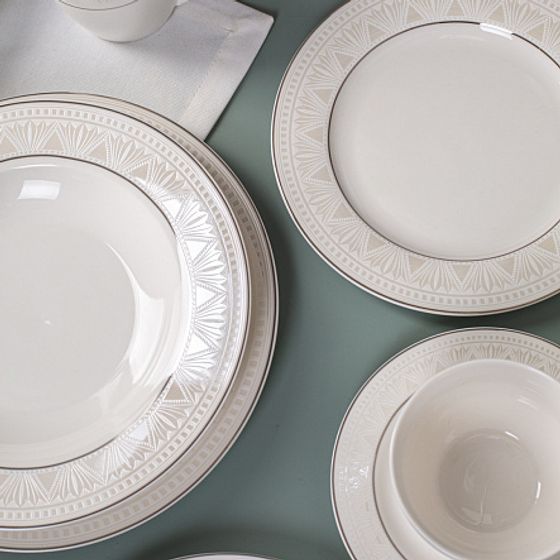 Тарелка обеденная GATSBY 25см