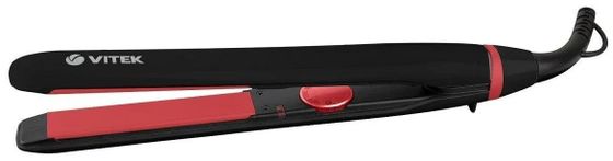 Выпрямитель Vitek Grace VT-1313 49Вт черный/красный макс.темп.220°C