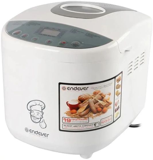 Хлебопечь Endever Skyline MB-51 650Вт белый