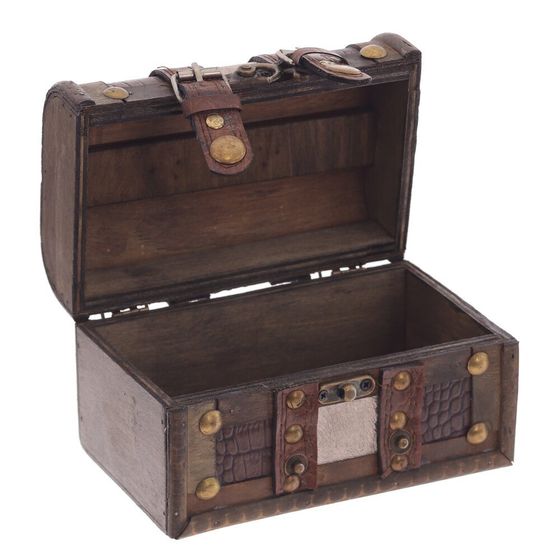 Шкатулка &quot;Сундук&quot;, Д16 Ш10 В9,5 см