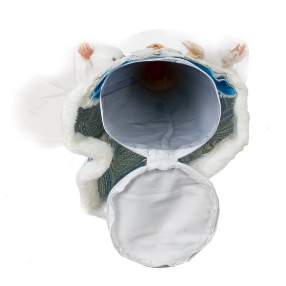 Снегурочка с ёмкостью для конфет, L23 W16 H53 см