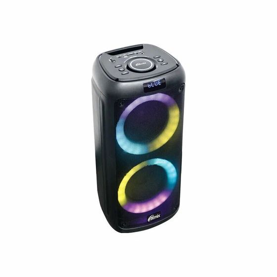 Портативная акустика Ritmix SP-875B black 2.1 120Вт 3600мАч черный