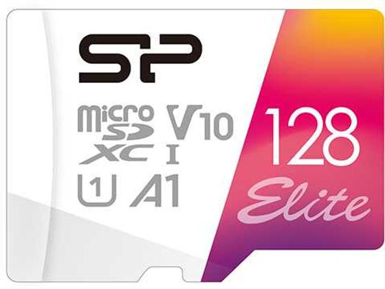 Карта памяти microSDXC 128Gb Silicon Power SP128GbSTXBV1V20SP Elite + адаптер