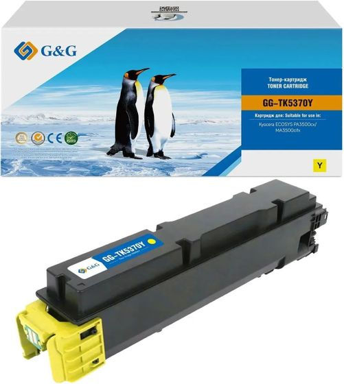Картридж лазерный G&amp;G GG-TK5370Y TK-5370Y желтый (5000стр.) для Kyocera ECOSYS PA3500cx/MA3500cifx