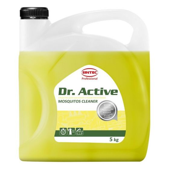 Очиститель кузова от следов насекомых Sintec Dr. Active Mosquitos Cleaner, 5 л