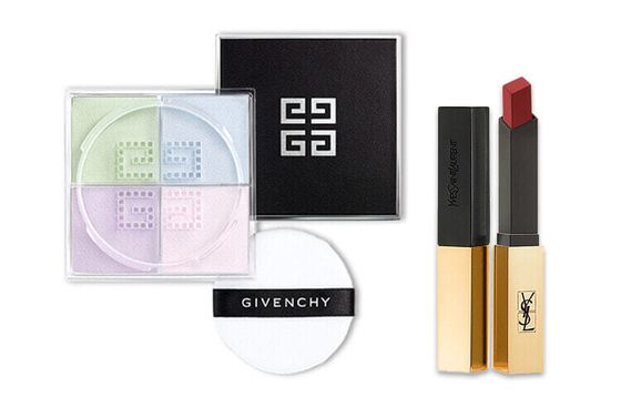 GIVENCHY Loose Powder+Small Gold Bar Makeup Sets Look