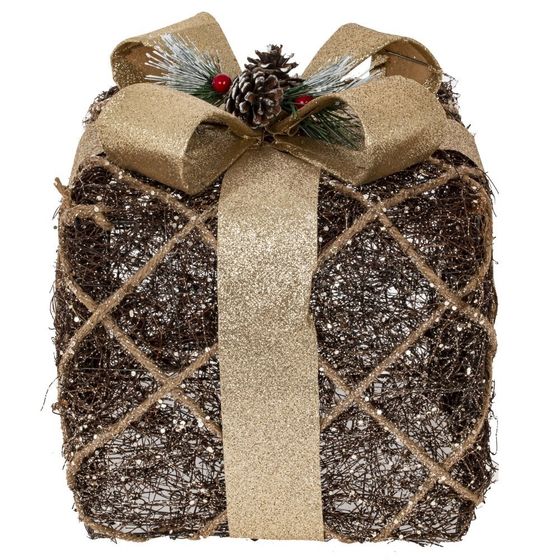 Набор из 3  декоративных изделий &quot;Подарки&quot;, L28 W27 H31 см