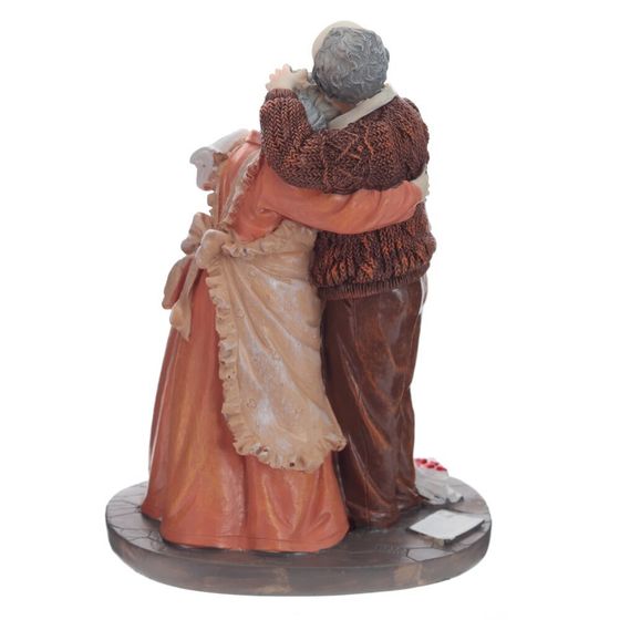 Фигурка декоративная &quot;Бабушка с дедушкой&quot;, Д15 Ш11,5 В21 см