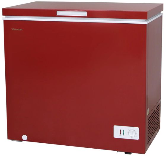 Морозильный ларь Willmark CF-250CS (КОМПРЕССОР TOSIBA, до -24С, 225л, 2 корзины) красный